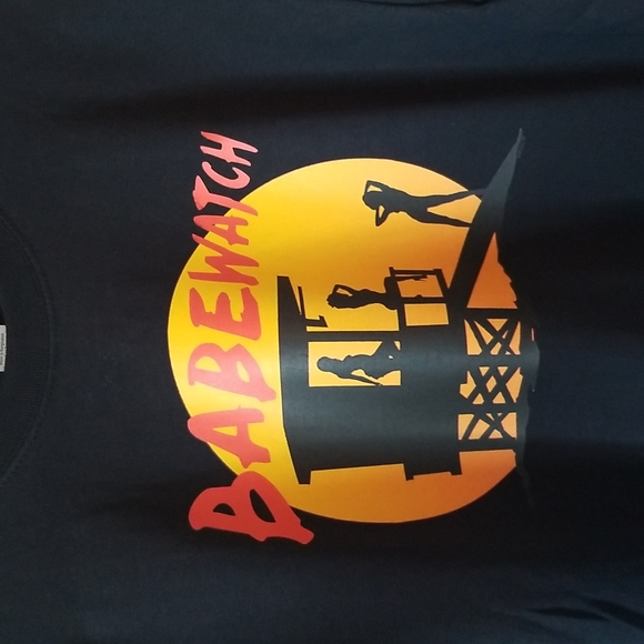 Men's graphic shirt Babewatch - Picture 2 of 6